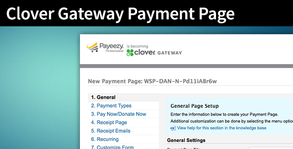Clover Gateway Payment Page Preview Wordpress Plugin - Rating, Reviews, Demo & Download