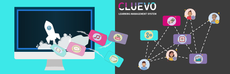 CLUEVO LMS, E-Learning Platform Preview Wordpress Plugin - Rating, Reviews, Demo & Download