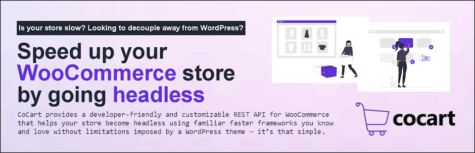 CoCart – Decoupling WooCommerce Made Easy Preview Wordpress Plugin - Rating, Reviews, Demo & Download