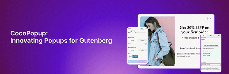 CocoPopup – Craft Engaging Popups For Enhanced Marketing Reach Wordpress Plugin - Rating, Reviews, Demo & Download