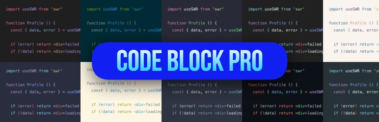 Code Block Pro Preview Wordpress Plugin - Rating, Reviews, Demo & Download