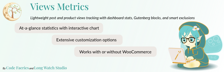 CodeFaeries Views Metrics Preview Wordpress Plugin - Rating, Reviews, Demo & Download