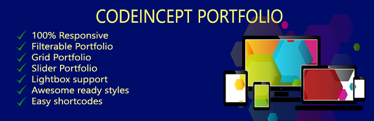 Codeincept Portfolio Preview Wordpress Plugin - Rating, Reviews, Demo & Download