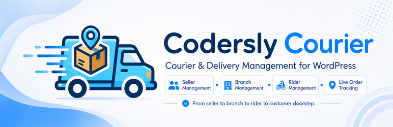 Codersly Courier Preview Wordpress Plugin - Rating, Reviews, Demo & Download