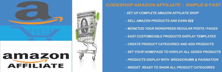 CodeShop Amazon Affiliate Preview Wordpress Plugin - Rating, Reviews, Demo & Download