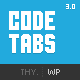 CodeTabs – WordPress Responsive Swipe Tabs