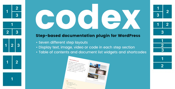 Codex Documentation System Preview Wordpress Plugin - Rating, Reviews, Demo & Download