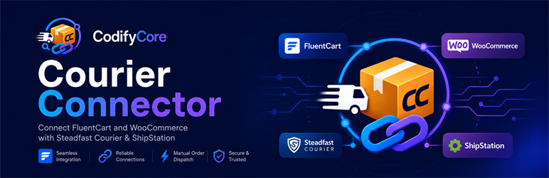 CodifyCore Courier Connector Preview Wordpress Plugin - Rating, Reviews, Demo & Download