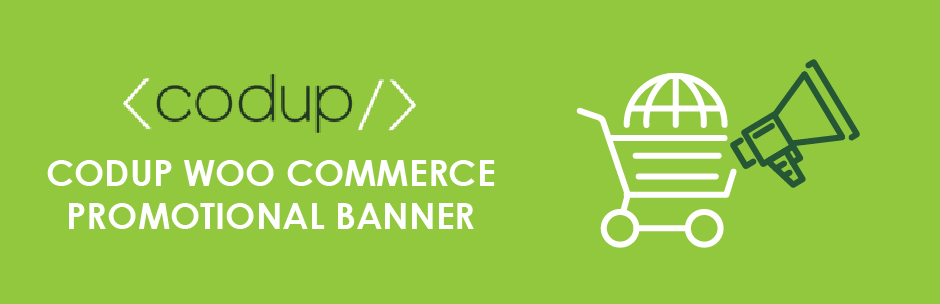 Codup Woocommerce Promotional Banner Preview Wordpress Plugin - Rating, Reviews, Demo & Download