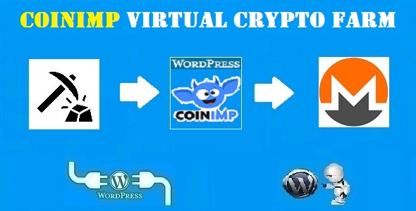 CoinImp Virtual Crypto Farm Plugin For WordPress Preview - Rating, Reviews, Demo & Download
