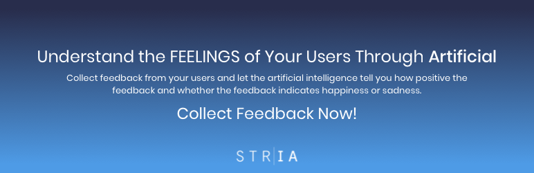 Collect Feedback Via Stria Preview Wordpress Plugin - Rating, Reviews, Demo & Download