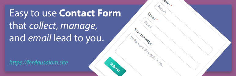 Collect Lead Form Preview Wordpress Plugin - Rating, Reviews, Demo & Download