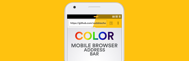 Color Mobile Browser Address Bar Preview Wordpress Plugin - Rating, Reviews, Demo & Download