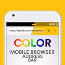 Color Mobile Browser Address Bar