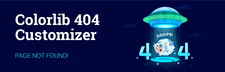 Colorlib 404 Customizer Preview Wordpress Plugin - Rating, Reviews, Demo & Download