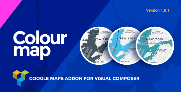 Colour Map |  Google Maps Addon For Visual Composer Preview Wordpress Plugin - Rating, Reviews, Demo & Download