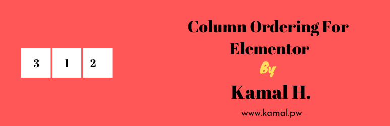 Column Ordering For Elementor Preview Wordpress Plugin - Rating, Reviews, Demo & Download