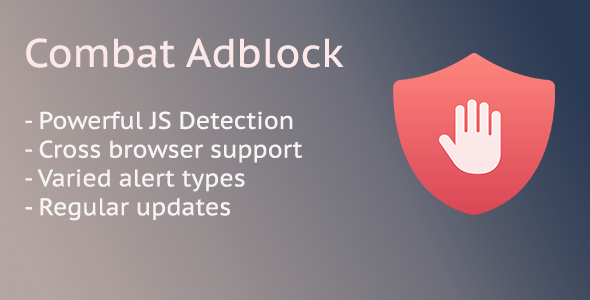 Combat Adblocker – Anti Adblock Plugin Preview - Rating, Reviews, Demo & Download