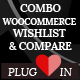 Combo WooCommerce Wishlist & Compare Plugin