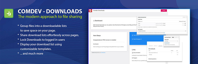 Comdev Downloads Preview Wordpress Plugin - Rating, Reviews, Demo & Download