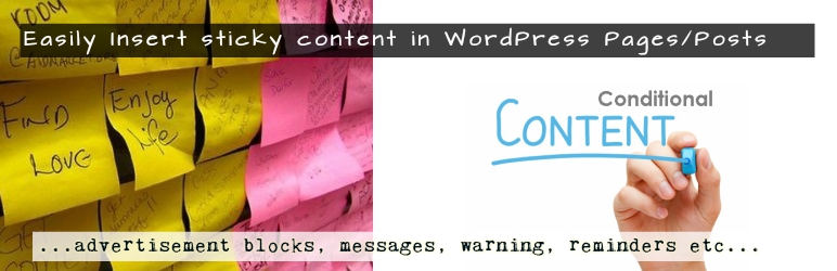 Conditional Content Preview Wordpress Plugin - Rating, Reviews, Demo & Download