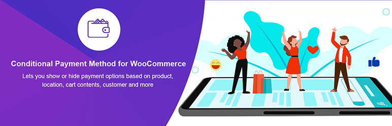 Conditional Payment Method For WooCommerce Preview Wordpress Plugin - Rating, Reviews, Demo & Download