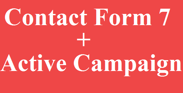 Contact Form 7 Active Campaign Integration Preview Wordpress Plugin - Rating, Reviews, Demo & Download