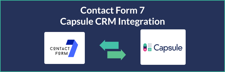 Contact Form 7 – Capsule CRM – Integration Preview Wordpress Plugin - Rating, Reviews, Demo & Download