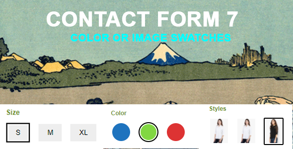 Contact Form 7 Color Or Image Swatches Preview Wordpress Plugin - Rating, Reviews, Demo & Download