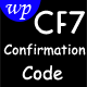 Contact Form 7 Confirmation Code – For Each Submission Will Require A Unique Invitation Code