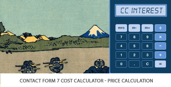 Contact Form 7 Cost Calculator Preview Wordpress Plugin - Rating, Reviews, Demo & Download
