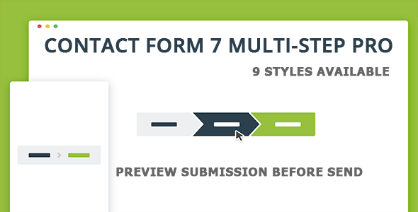 Contact Form 7 Multi-Step Pro – Preview Submission Preview Wordpress Plugin - Rating, Reviews, Demo & Download