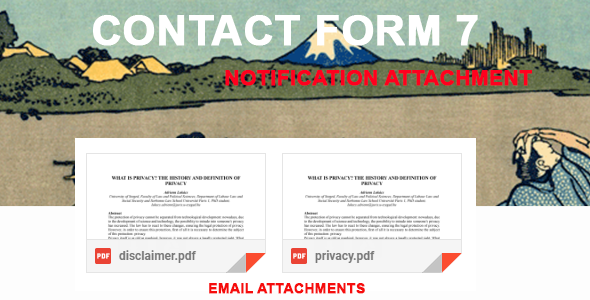 Contact Form 7 Notification Attachment Preview Wordpress Plugin - Rating, Reviews, Demo & Download