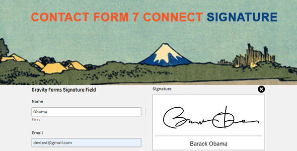 Contact Form 7 Signature Preview Wordpress Plugin - Rating, Reviews, Demo & Download