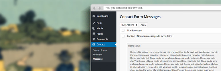 Contact Form 7 To WordPress Post Preview - Rating, Reviews, Demo & Download