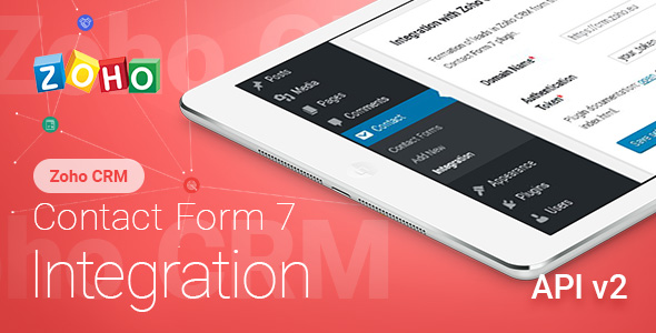 Contact Form 7 – Zoho CRM & Zoho Desk – Integration Preview Wordpress Plugin - Rating, Reviews, Demo & Download