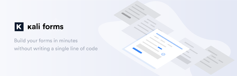 Contact Form Builder With Drag & Drop Plugin for Wordpress – Kali Forms Preview - Rating, Reviews, Demo & Download
