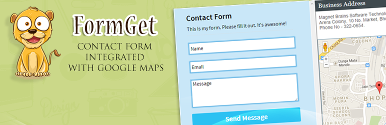 Contact Form Integrated With Google Maps Preview Wordpress Plugin - Rating, Reviews, Demo & Download