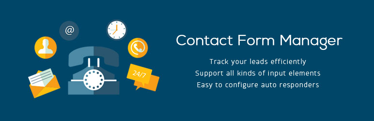 Contact Form Manager Preview Wordpress Plugin - Rating, Reviews, Demo & Download