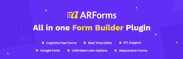 Contact Form, Survey & Popup Form Plugin For WordPress –  ARForms Form Builder Preview - Rating, Reviews, Demo & Download