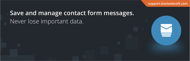 Contact Form To DB By BestWebSoft – Messages Database Plugin For WordPress Preview - Rating, Reviews, Demo & Download