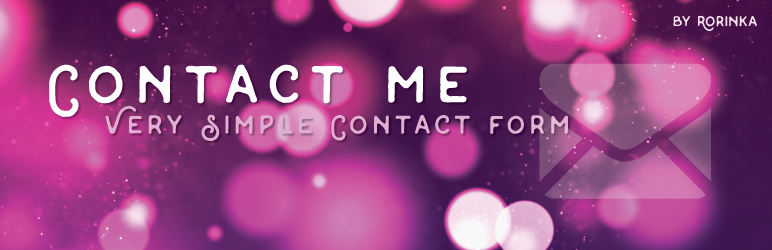 Contact Me – Very Simple Contact Form Preview Wordpress Plugin - Rating, Reviews, Demo & Download