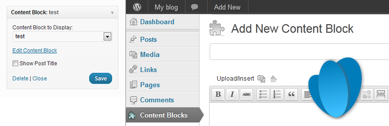 Content Blocks (Custom Post Widget) Preview Wordpress Plugin - Rating, Reviews, Demo & Download