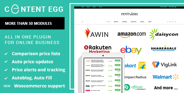 Content Egg – All In One Plugin For Affiliate, Price Comparison, Deal Sites Preview - Rating, Reviews, Demo & Download