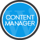 Content Manager For WordPress
