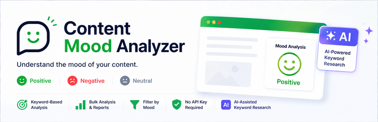 Content Mood Analyzer Preview Wordpress Plugin - Rating, Reviews, Demo & Download