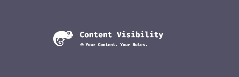 Content Visibility Preview Wordpress Plugin - Rating, Reviews, Demo & Download