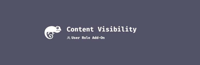 Content Visibility User Role Preview Wordpress Plugin - Rating, Reviews, Demo & Download