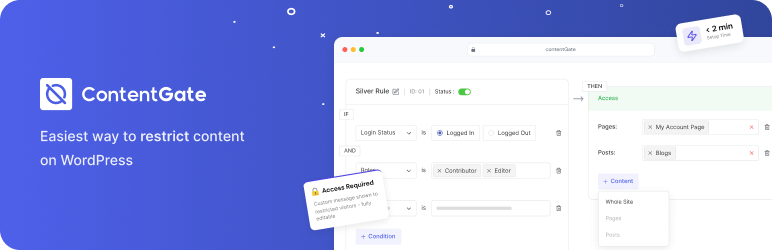 ContentGate Preview Wordpress Plugin - Rating, Reviews, Demo & Download