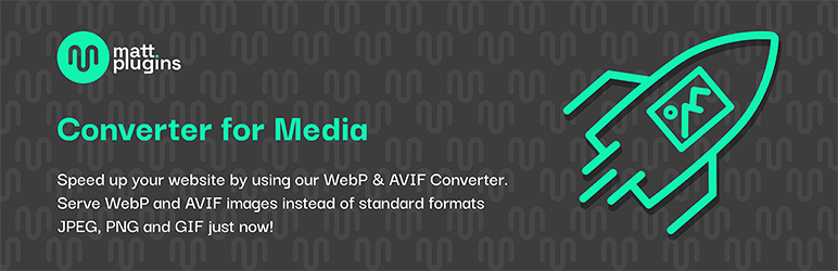 Converter For Media – Optimize Images | Convert WebP & AVIF Preview Wordpress Plugin - Rating, Reviews, Demo & Download